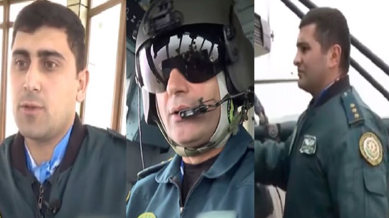 ​Helikopter qəzasında şəhid olan zabitlərimizin xidmət zamanı 