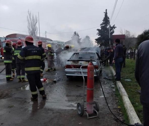 ​İşığını kəsdiyi üçün “Azərişıq” əməkdaşının maşınını 