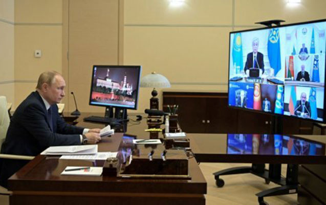 ​Putin Tokayevin adını unutdu