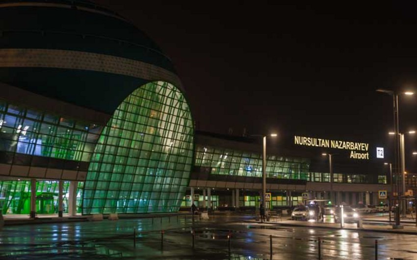 ​Qazaxıstanda Nur-Sultan aeroportu fəaliyyətini 