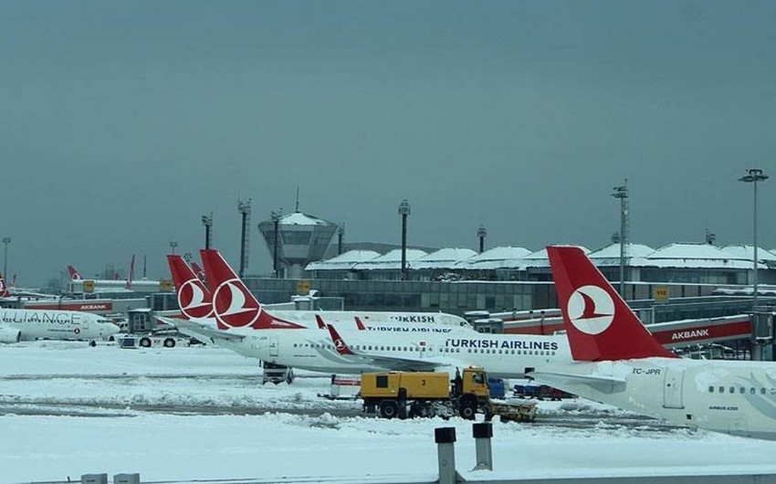 ​İstanbul hava limanında uçuşlar