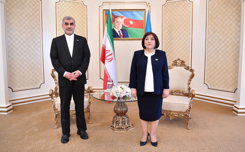 ​Sahibə Qafarova İran Parlamenti sədrinin müavini ilə 