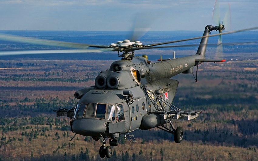 ​Rusiya hərbi helikopteri Gürcüstanın