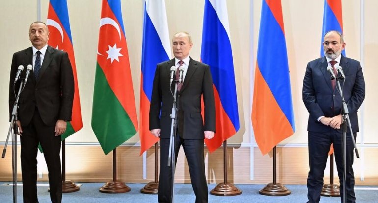 ​Kremldən Putin, Əliyev, Paşinyan görüşü ilə bağlı açıqlama